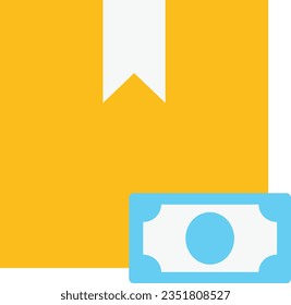 cash on delivery Vector Flat Icon Illustration