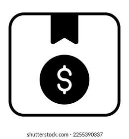 Cash on delivery vector icon in editable style, premium design