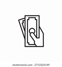 Symbol für Barzahlung, Vektorsymbol