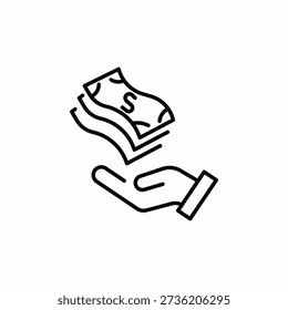 cash payment icon sign vector