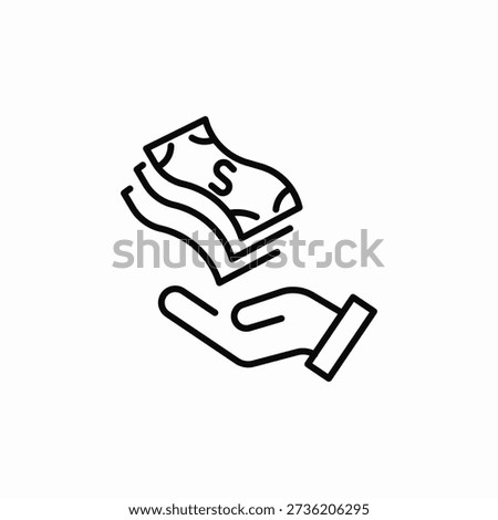 cash payment icon sign vector