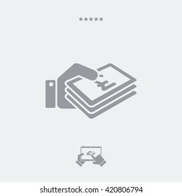 Cash payment - Sterling
