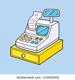 Cash register.
