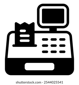 Cash Register black friday marketing icon