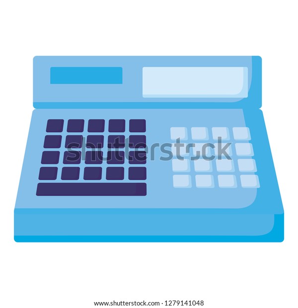 Cash Register Design Stock Vector (Royalty Free) 1279141048 Shutterstock