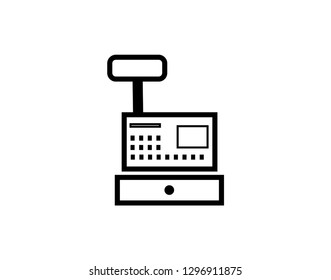 Cash register icon
