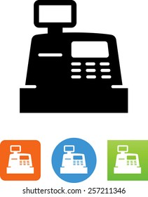 Cash register icon