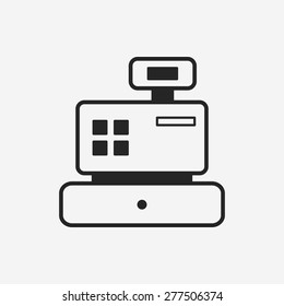 Cash register icon
