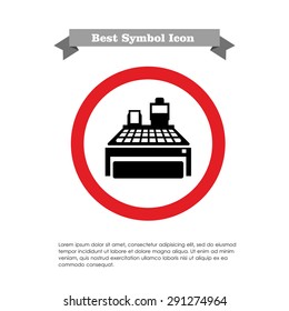 Cash register icon