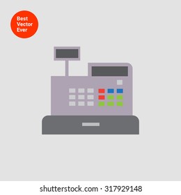 Cash register icon