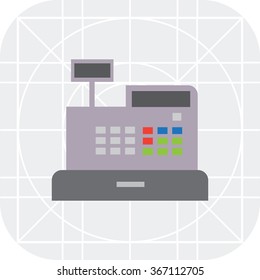 Cash register icon