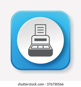 Cash register icon