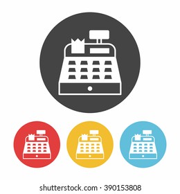 Cash register icon
