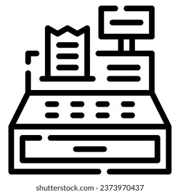 Icono de Registro de Efectivo para uiux, web, aplicación, infografía, etc