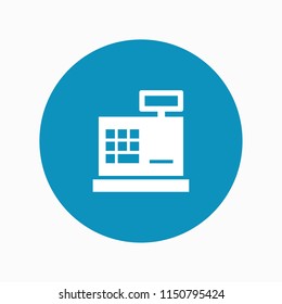 cash register icon vector