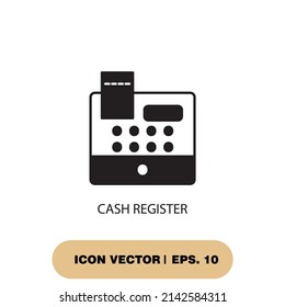 cash register icons  symbol vector elements for infographic web