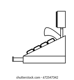 Cash register machine