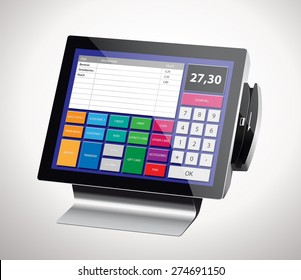 cash register machine clip art