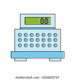 Cash register symbol