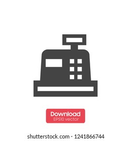 cash register vector