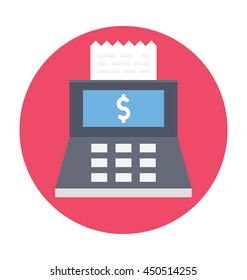 Cash Register Vector Icon
