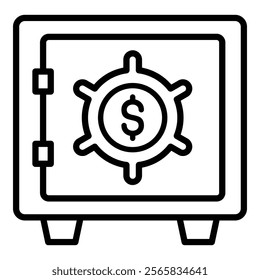 Cash Reserve Icon Element For Design