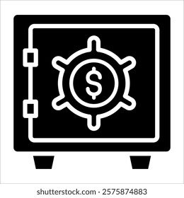 Cash Reserve Icon Element For Design