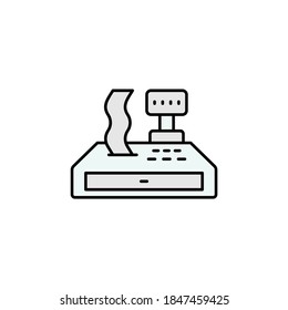 cash, shopping line icon. Elements of black friday and sales icon. Premium quality graphic design icon. Can be used for web, logo, mobile app, UI, UX on white background