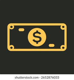Cash trendy applicable important vector Illustration design gorgeous colorful background.eps