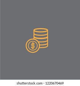 Cash vector icon