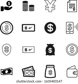 cash vector icon set such as: receipt, document, gray, phone, increase, online, pile, metal, nfc, pictogram, mobile, retail, income, electronic, object, internet, wireless, card, defend, total