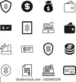 cash vector icon set such as: counter, calculator, till, green, income, earning, golden, work, billing, pound, earn, exchange, machine, outline, document, salary, supermarket, plastic, old