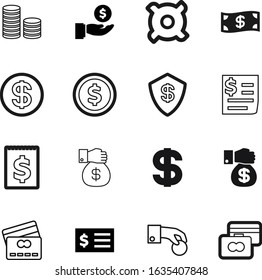 Cash Vector Icon Set Such As: Salary, Drawing, Protect, Nobody, Cost, Security, Safeguard, Investing, Secure, Safety, Wealthy, Protection, Object, Guard, Europe, Economy, Website, Income, Pattern