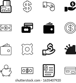 cash vector icon set such as: piggy, global, modern, usd, abstract, pig, code, budget, set, atm, customer, gradient, office, gray, america, usa, earn, pile, yen, logo, currencies, app, drawing