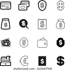 cash vector icon set such as: amount, sell, hand, european, simple, print, restaurant, pound, mouse, earning, saving, wage, paid, office, purse, stack, human, note, digital, button, identity, box