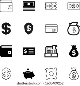 cash vector icon set such as: yen, income, transfer, credit, online, sale, businessman, gradient, safety, baking, sell, protection, currencies, customer, code, receipt, pig, debit, commerce, box