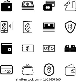 cash vector icon set such as: register, balance, note, restaurant, earnings, technology, apple, modern, office, feminine, hand, cashbox, bills, pictogram, paid, debt, vintage, price, electronic