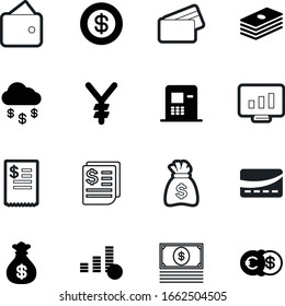 cash vector icon set such as: red, data, clouds, technology, chart, fall, icons, pounds, human, analysis, funds, report, delivery, analyzing, statistics, japanese, file, graph, check, ui, treasure