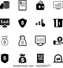 conjunto de iconos de vector de efectivo como: película, entrada, video, equipo, película, depósito, dólares, pictografo, comercio, mano, deuda, tecnología, préstamo, redondo, cartera, brazo, ui, teatro, ventana, débito, atm, humano