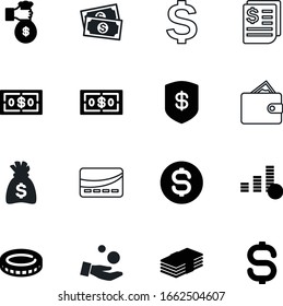 cash vector icon set such as: bill, secure, human, jackpot, shape, work, smart, usd, billing, protection, funds, cargo, holding, sale, million, american, file, safe, security, atm, electronic