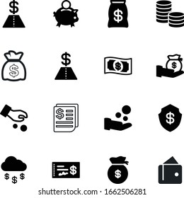 cash vector icon set such as: fall, pounds, office, safe, start, cost, paying, gold, object, pen, icons, give, economy, check, security, ui, personal, transaction, protection, funds, clouds, jackpot