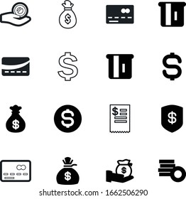 cash vector icon set such as: palm, profit, human, protection, arm, total, pictograph, restaurant, billing, rich, account, earnings, receipt, check, invest, million, defend, bill, usd, office