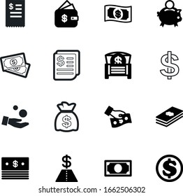 conjunto de iconos de vector de efectivo como: restaurante, bolso, tarjeta, crédito, economía, comida, dar, invertir, caricatura, beneficio, madera, dólares, factura, vintage, cajero, americano, transferencia, forma, palma, grande, usd