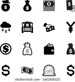 Cash Vector Icon Set Such As: Reataurant, Supermarket, Entrance, Art, Window, Japan, Video, Fall, Sell, Bill, Account, Restaurant, Circle, Cartoon, Food, Antique, Theater, Chinese, Yuan, Signs