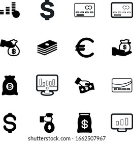 cash vector icon set such as: give, europe, transfer, loan, pile, giving, green, earnings, electronic, salary, reataurant, holding, american, backgrounds, pictograph, sale, usd, economy, euro, cost