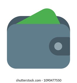 Cash Wallet Isolated