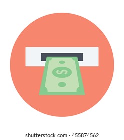 Cash Withdrawal Vector Icon