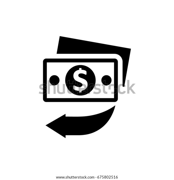 Cashback Icon Stock Vector Royalty Free 675802516