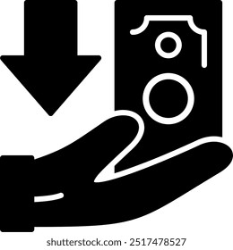Cashback Vector Icon Design symbol