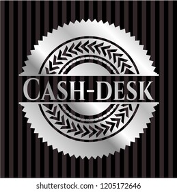 Cash-desk silver emblem